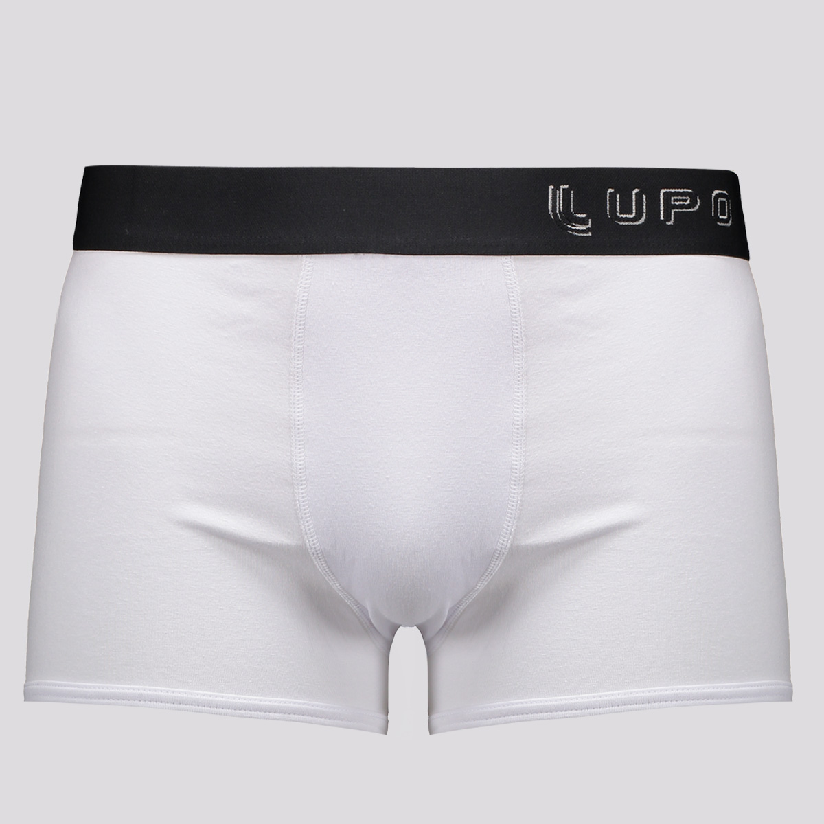 Cueca Lupo Algodão com Elastano Basic Branca