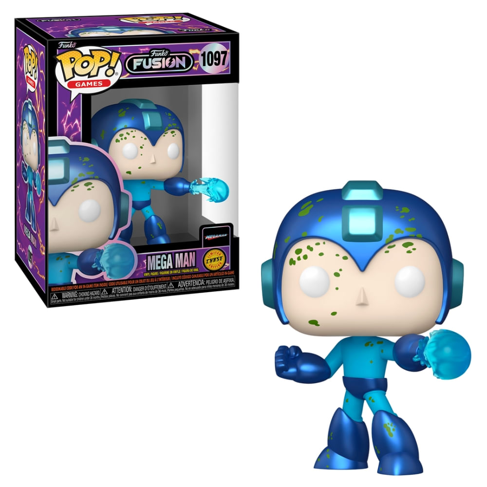 Foto 4 de Boneco Funko Pop! Funko Fusion - Mega Man com Chase