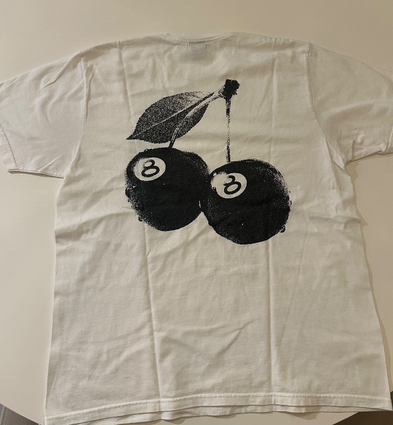 Foto 2 de Camiseta Stussy Cherries White — G, Usado