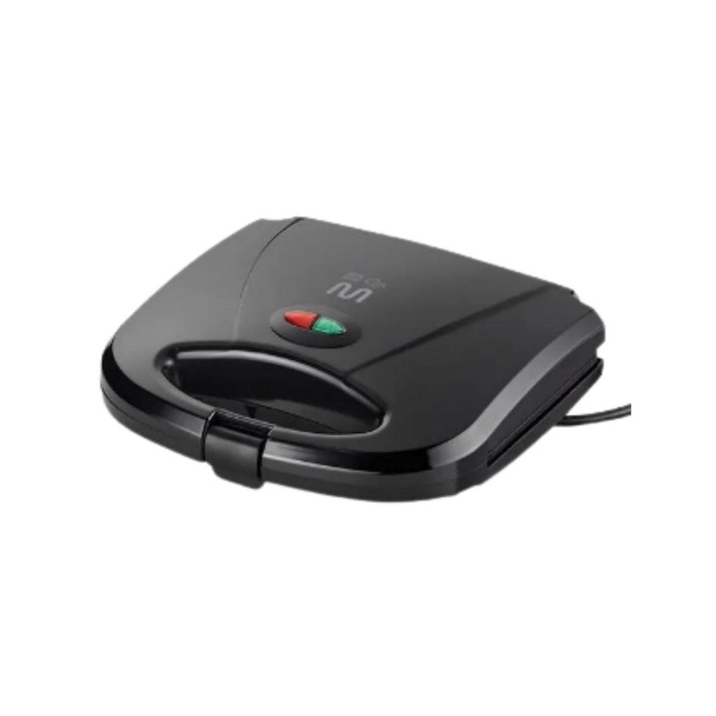 Sanduicheira Misteira Antiaderente Grelha Elétrica Multilaser Grill Gourmet 750w Cor Preto