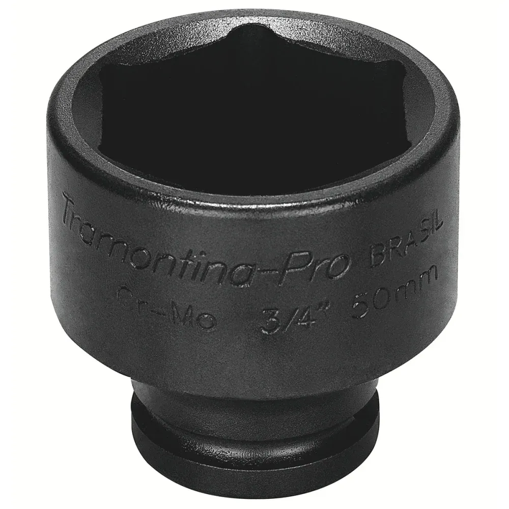Soquete de Impacto Sextavado com Encaixe 3/4" 20mm Tramontina