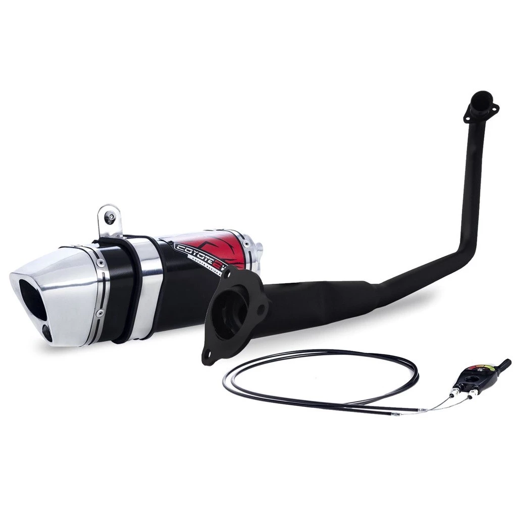 Escape / Ponteira Coyote TRS 2 Way + Mais JUNIOR 20cm em Alumínio - Fazer 150 - Yamaha