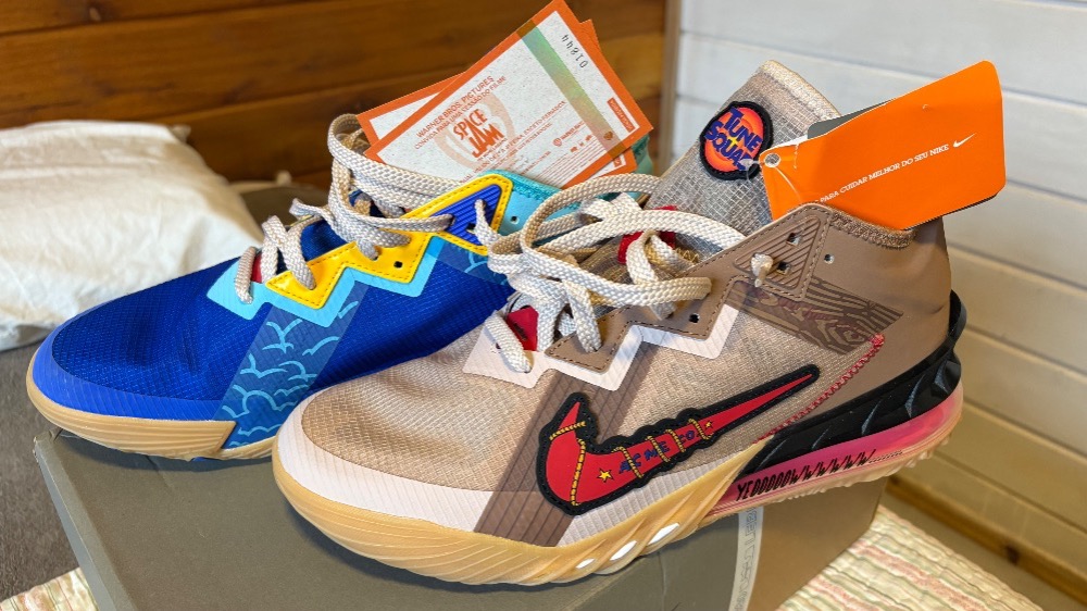 Nike Lebron 18 Low Wile E Vs Roadrunner — 43, Novo