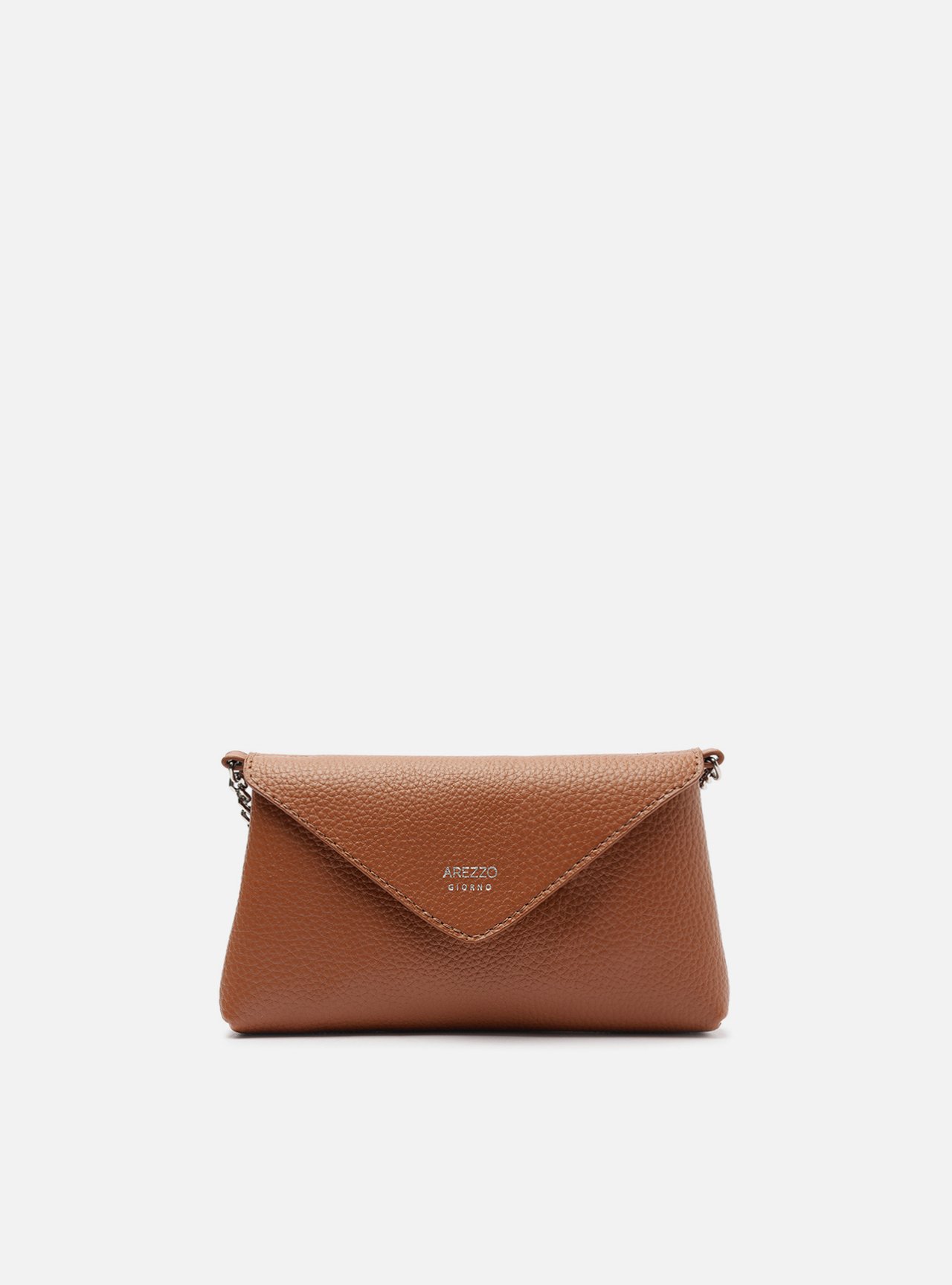 Bolsa Tiracolo Marrom Giorno Pequena Envelope