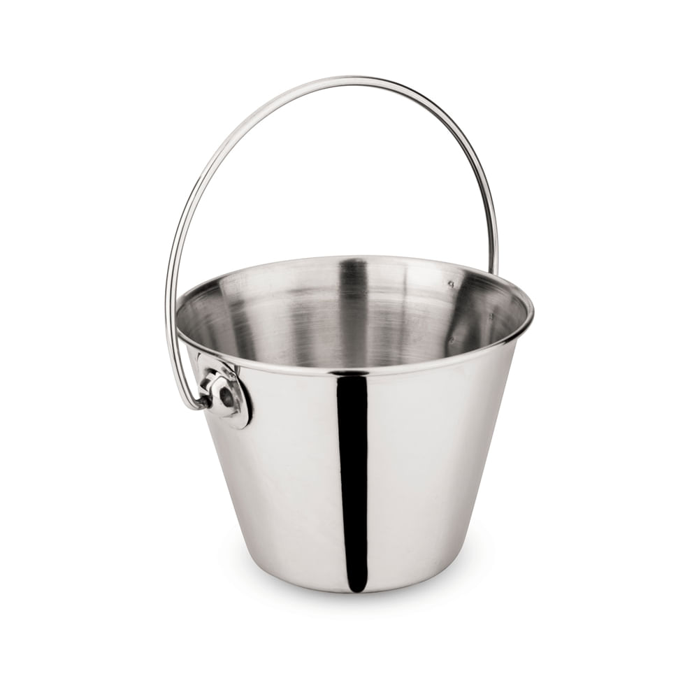Mini Balde Couvert Inox 10Cm - James.F