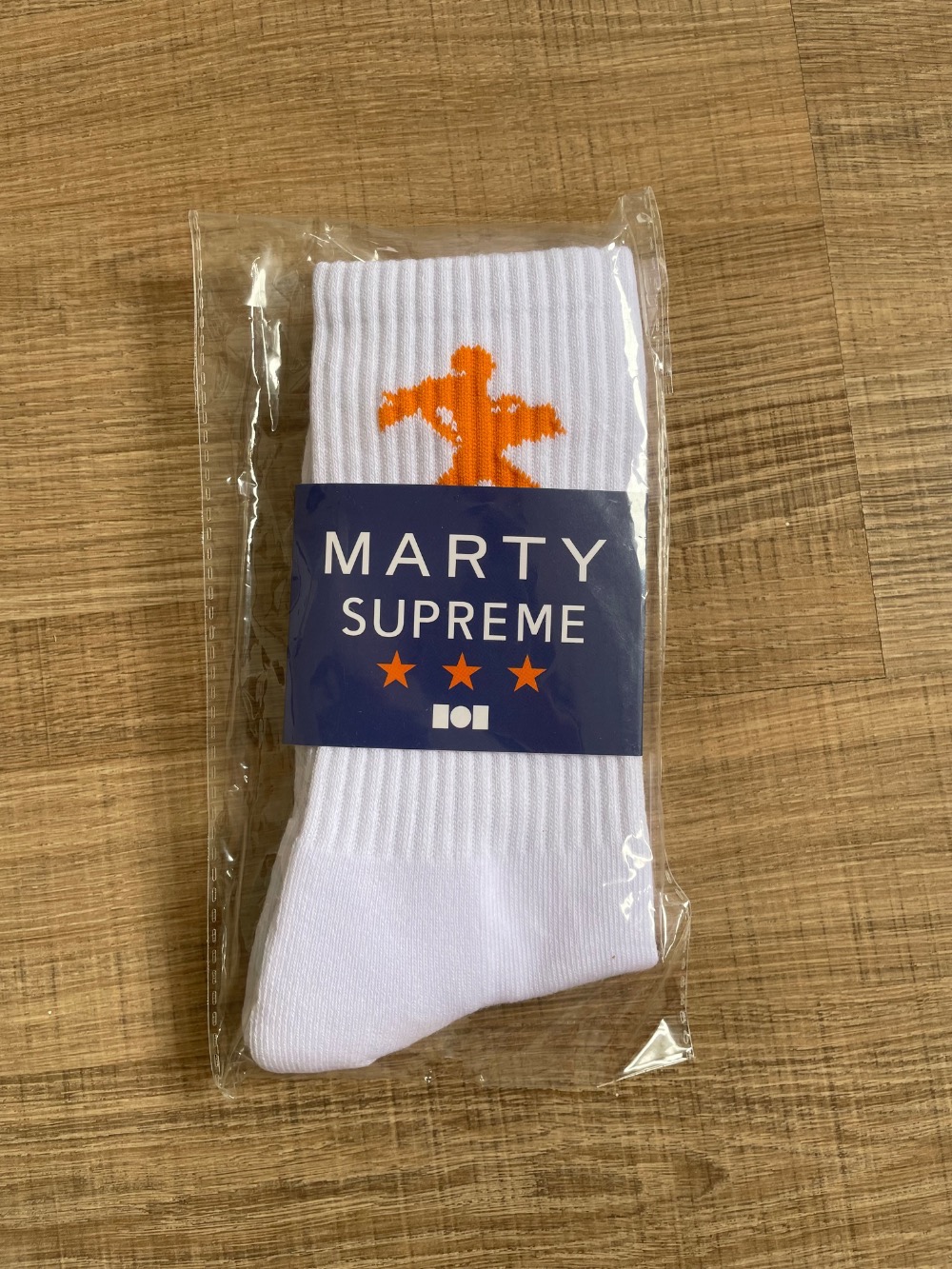 Marty Supreme A24 x Nahmias Meia White — Único, Novo