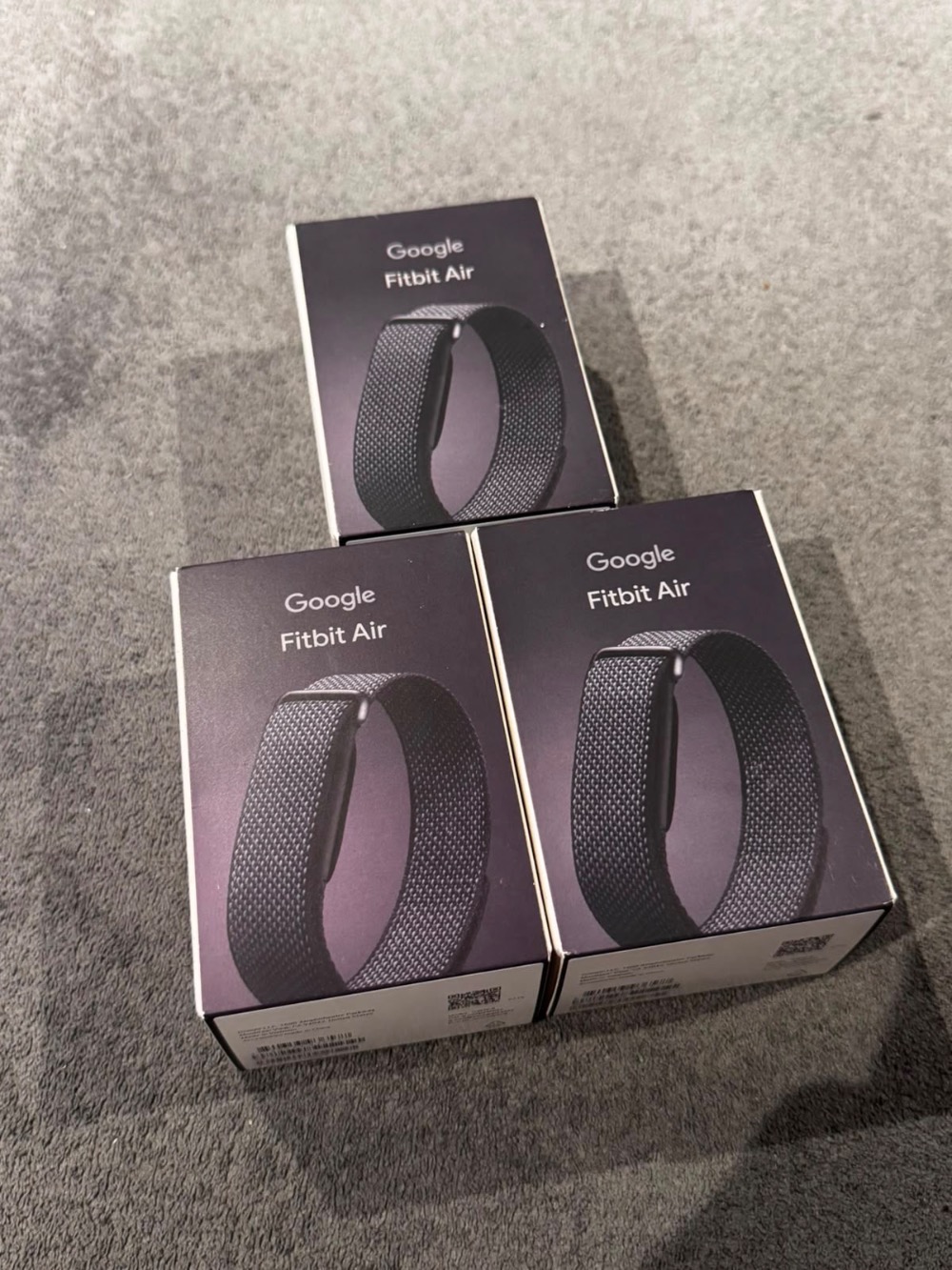 Relógio Google Fitbit Air Black — Único, Novo