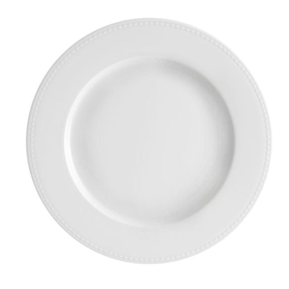 Prato Fundo Perla White Porcelana Unidade Branco Vista Alegre Atlantis