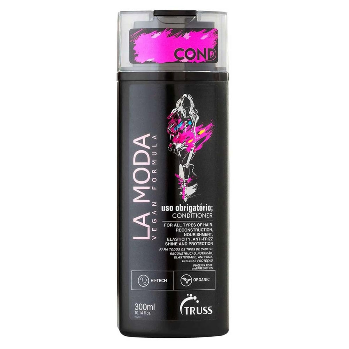 Truss Condicionador La Moda Uso Obrigatório Para Todos os Tipos de Cabelo 300ml (7898625791358)