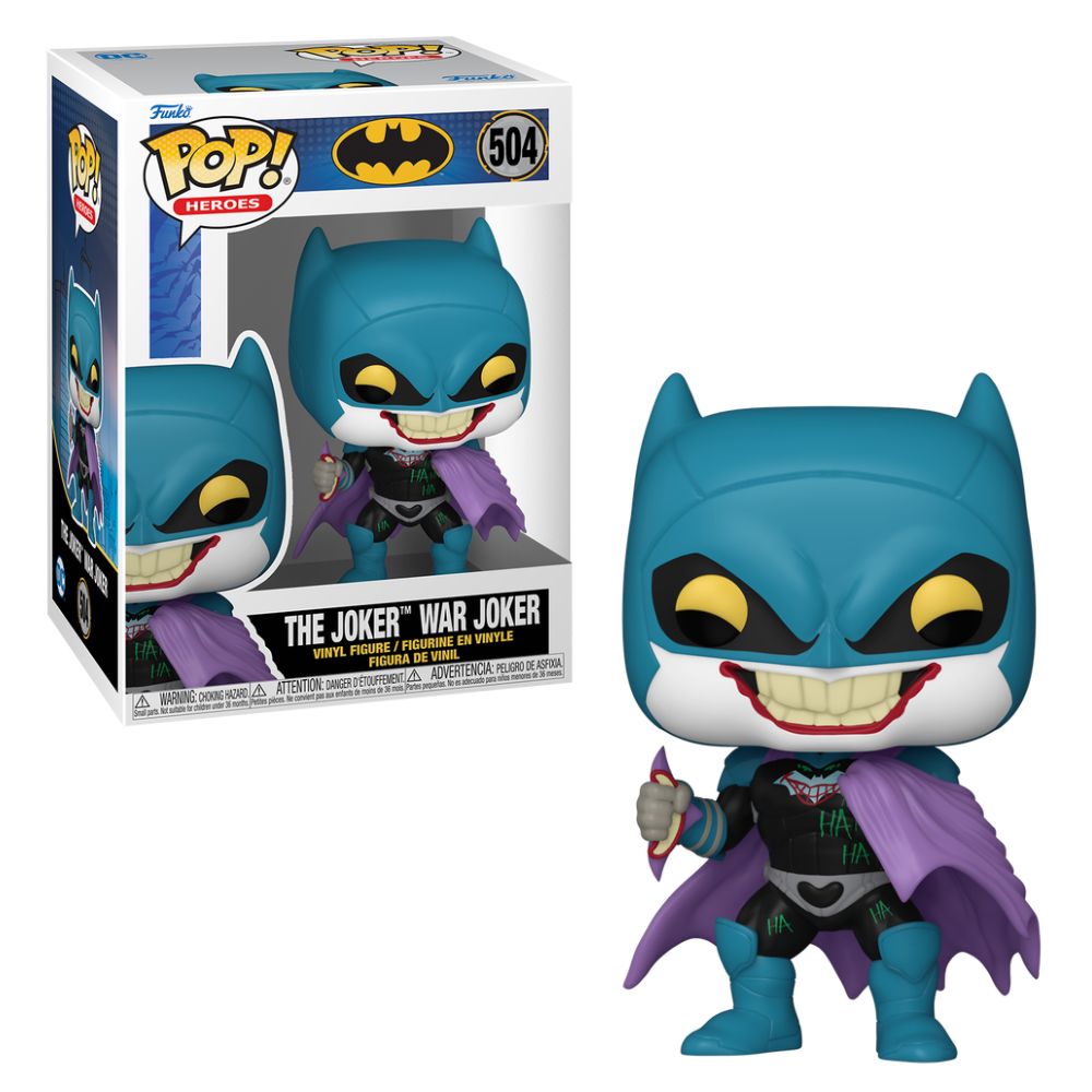 Boneco Funko Pop! DC Comics - Batman War Zone - Joker