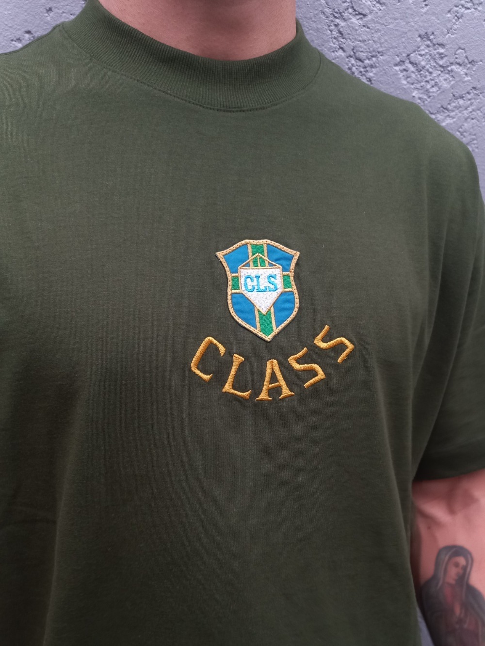 Camiseta Class Brasil Green — P, Novo