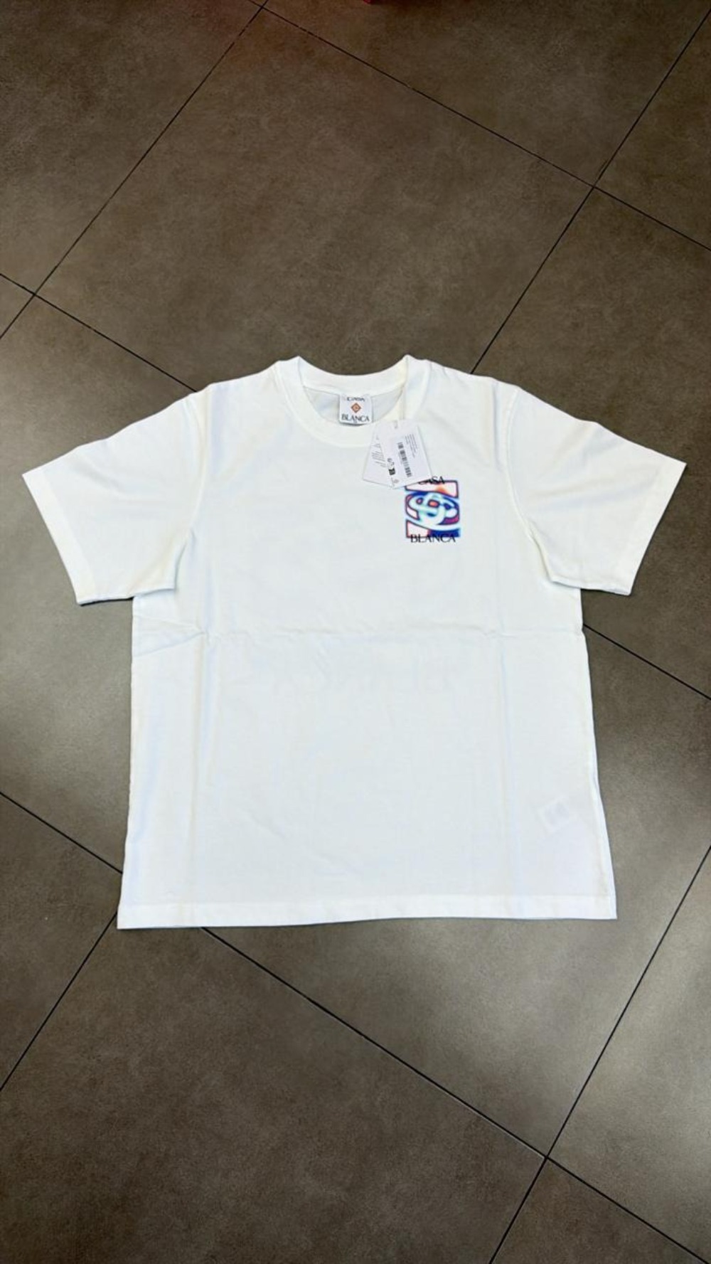 Camiseta Casablanca Heat Map Classic Bright White — G, Novo