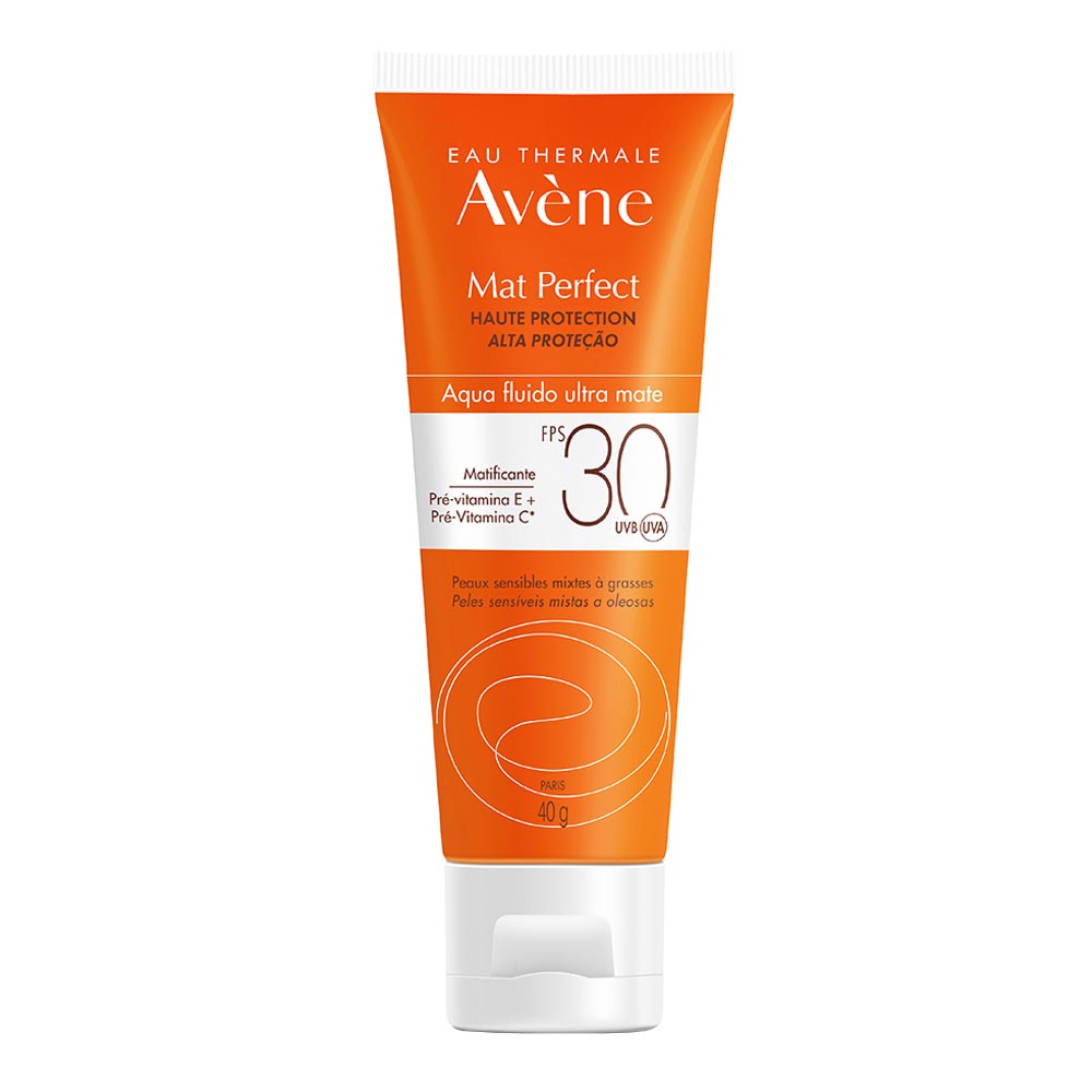 Protetor Solar Mat Perfect sem Cor FPS30 - Avène — 40g
