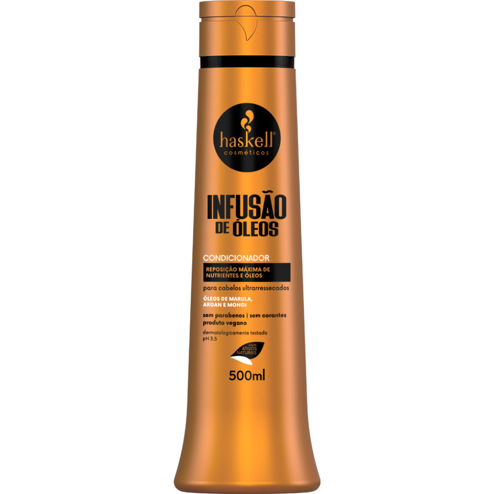 Condicionador Infusão De Óleos 500ml Haskell