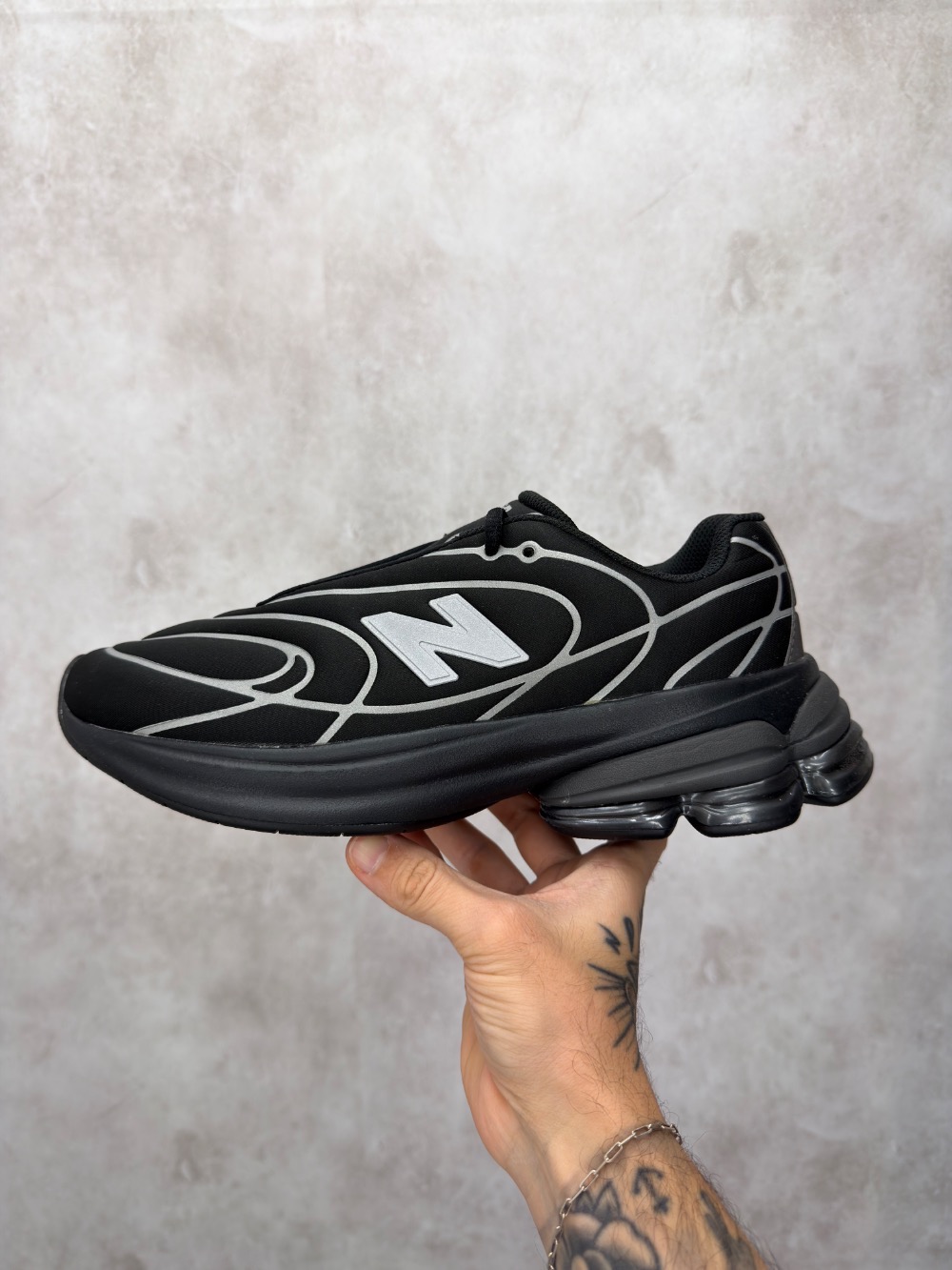 New Balance Abzorb 5030 Black Silver Metallic — 39 / 40 / 41 / 42 / 43, Novo