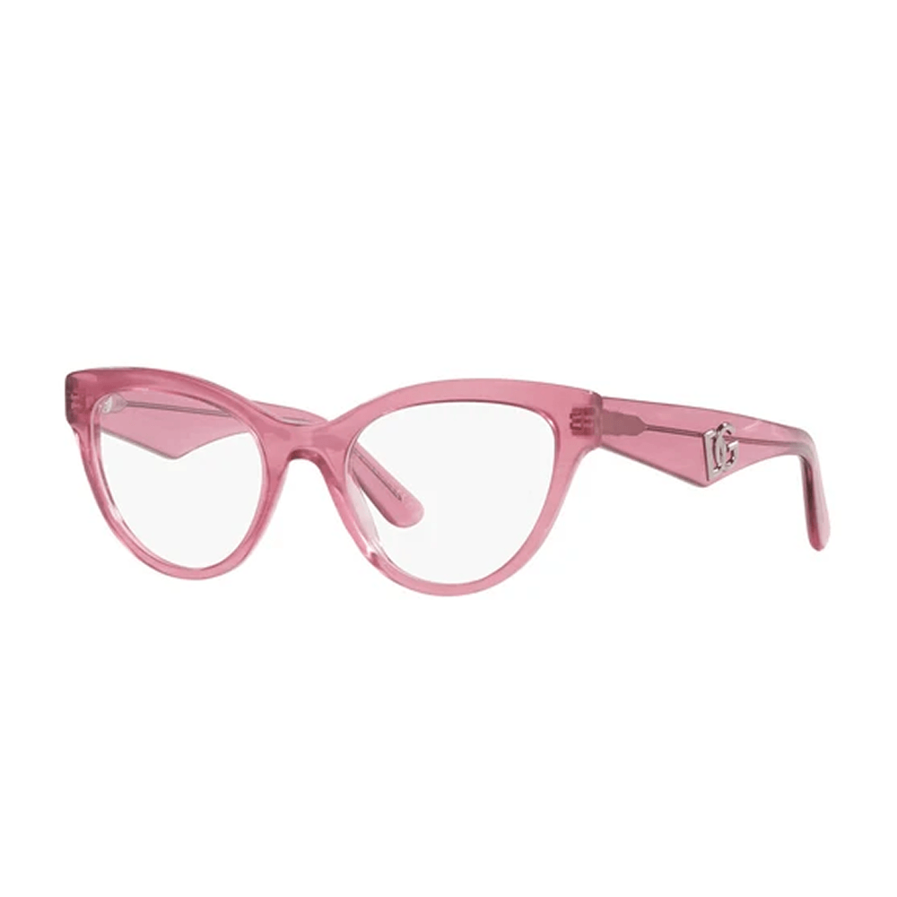 Armação para Óculos de Grau Feminina Dolce & Gabbana DG3372 Rosa