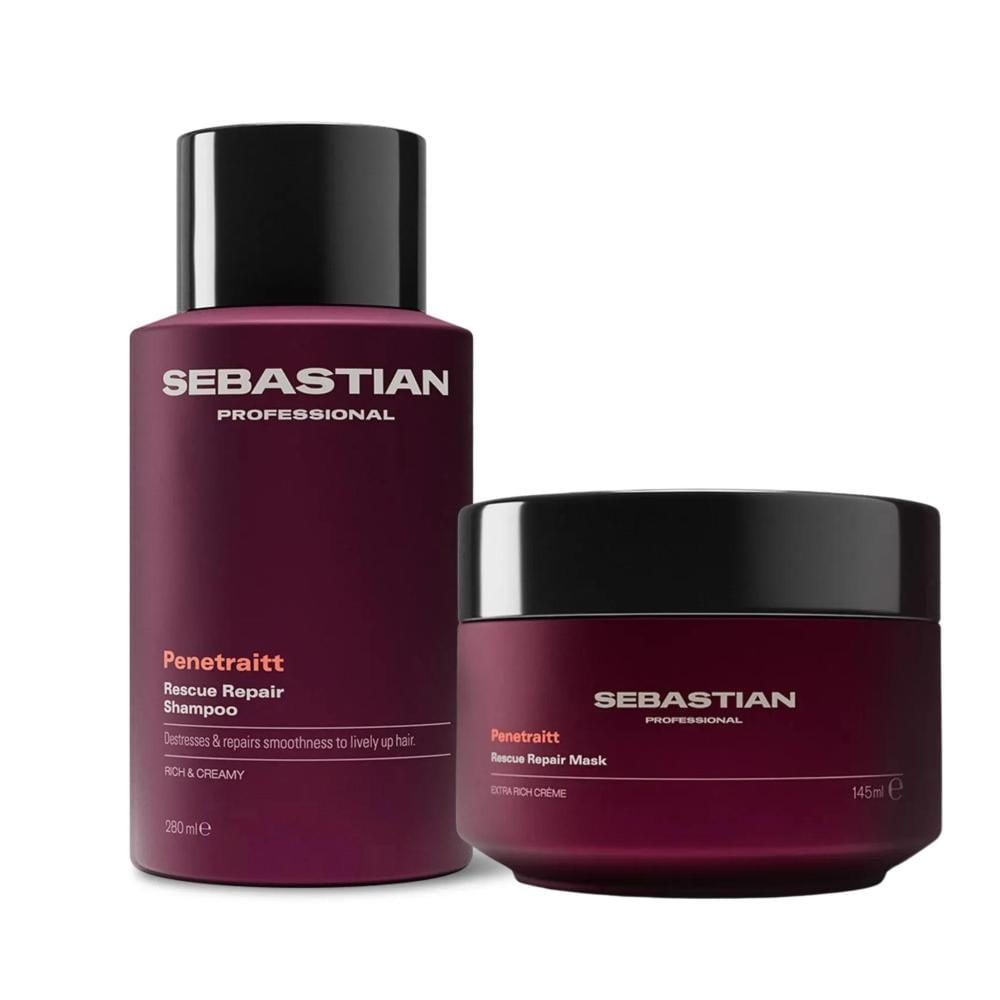 Kit Sebastian Penetraitt Shampoo 280ml Máscara 145ml
