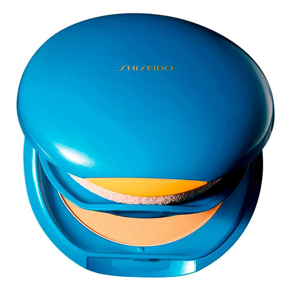 Base Facial UV Protective Compact Foundation FPS35 Shiseido Refil — Light Beige