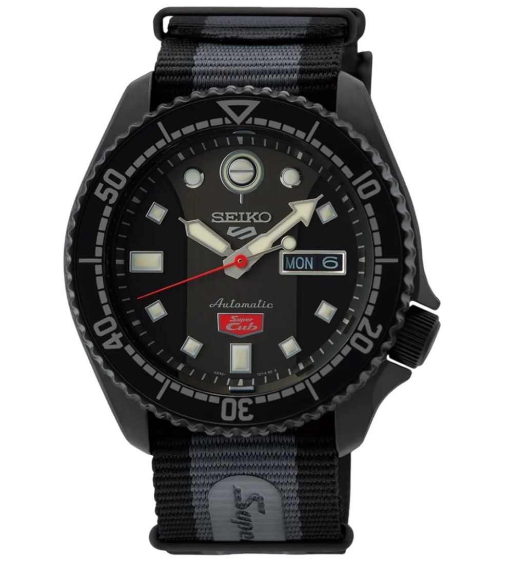 Honda x Seiko Relógio 5 Sports Limited Edition Black 42.5 mm — Único, Novo