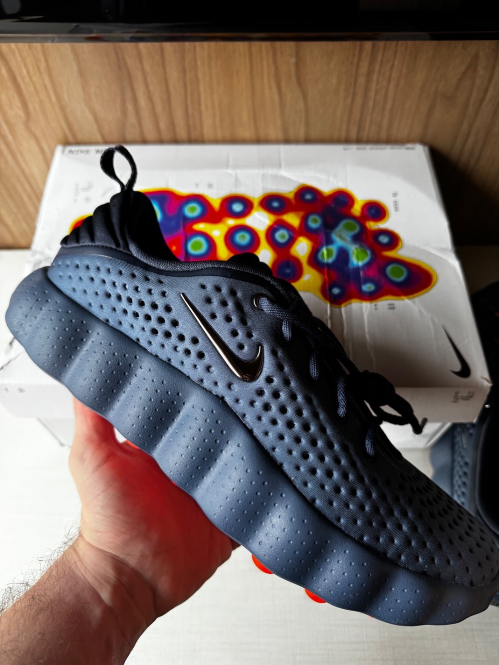 Nike Mind 002 Thunder Blue Chrome — 43, Novo