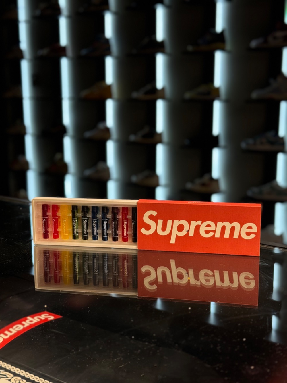 Kokuyo x Supreme Crayons Translucent (Pack of 10) Multicolor SS23 — Único, Novo