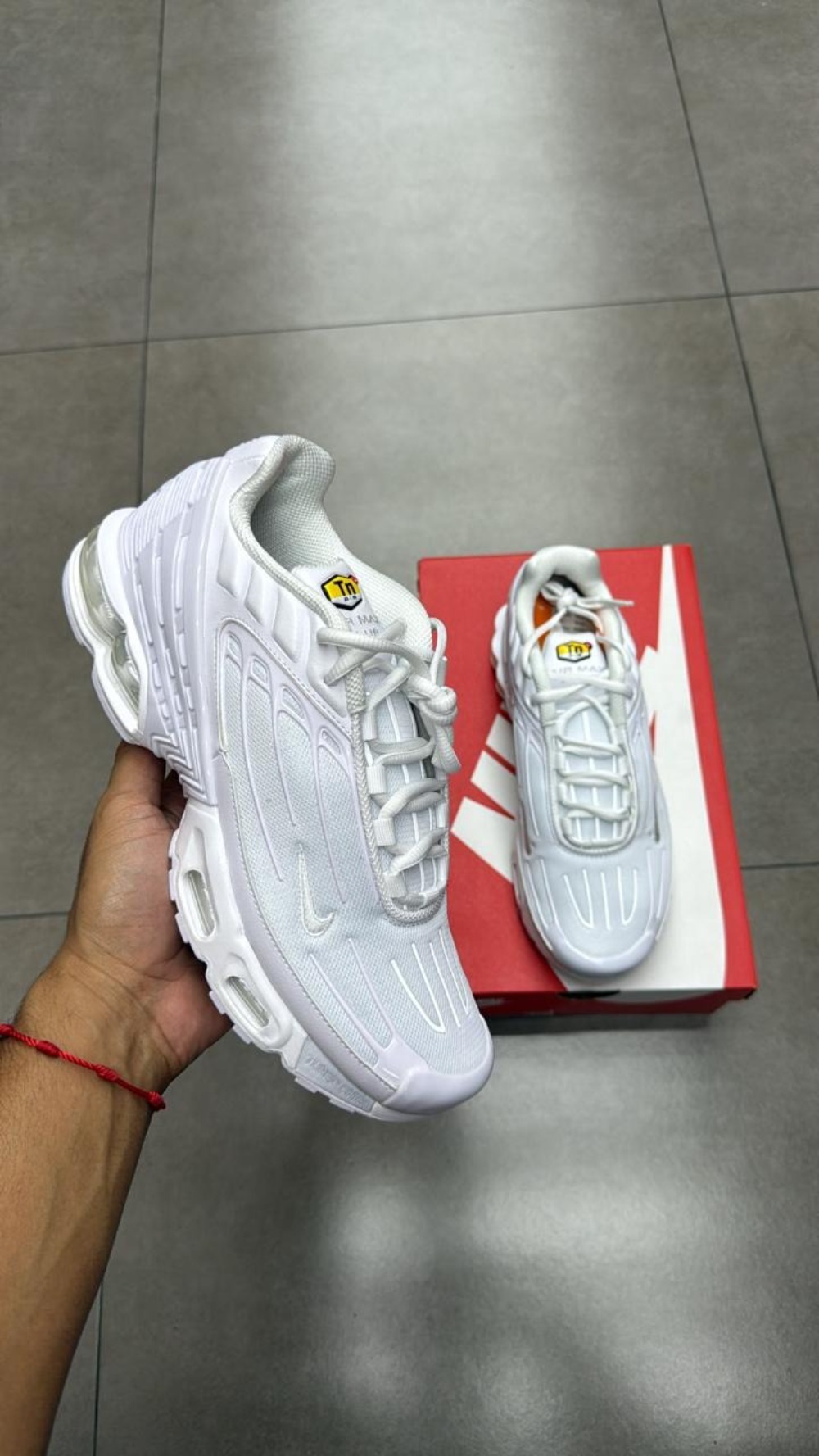 Nike Air Max Plus III Triple White' — 40, Novo