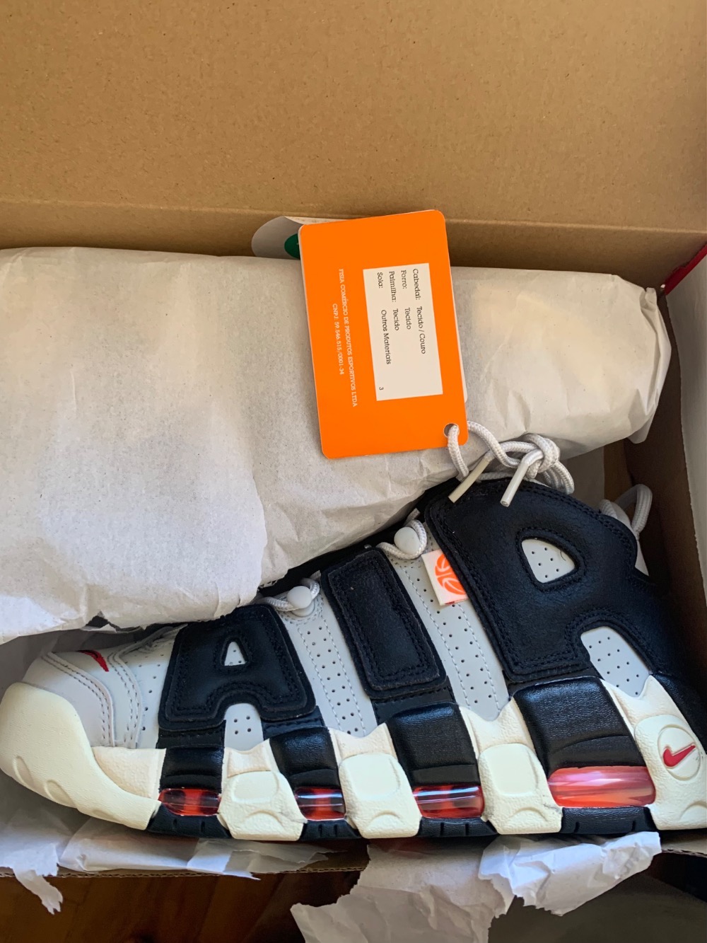 Nike Air More Uptempo Low Legacy — 42, Novo