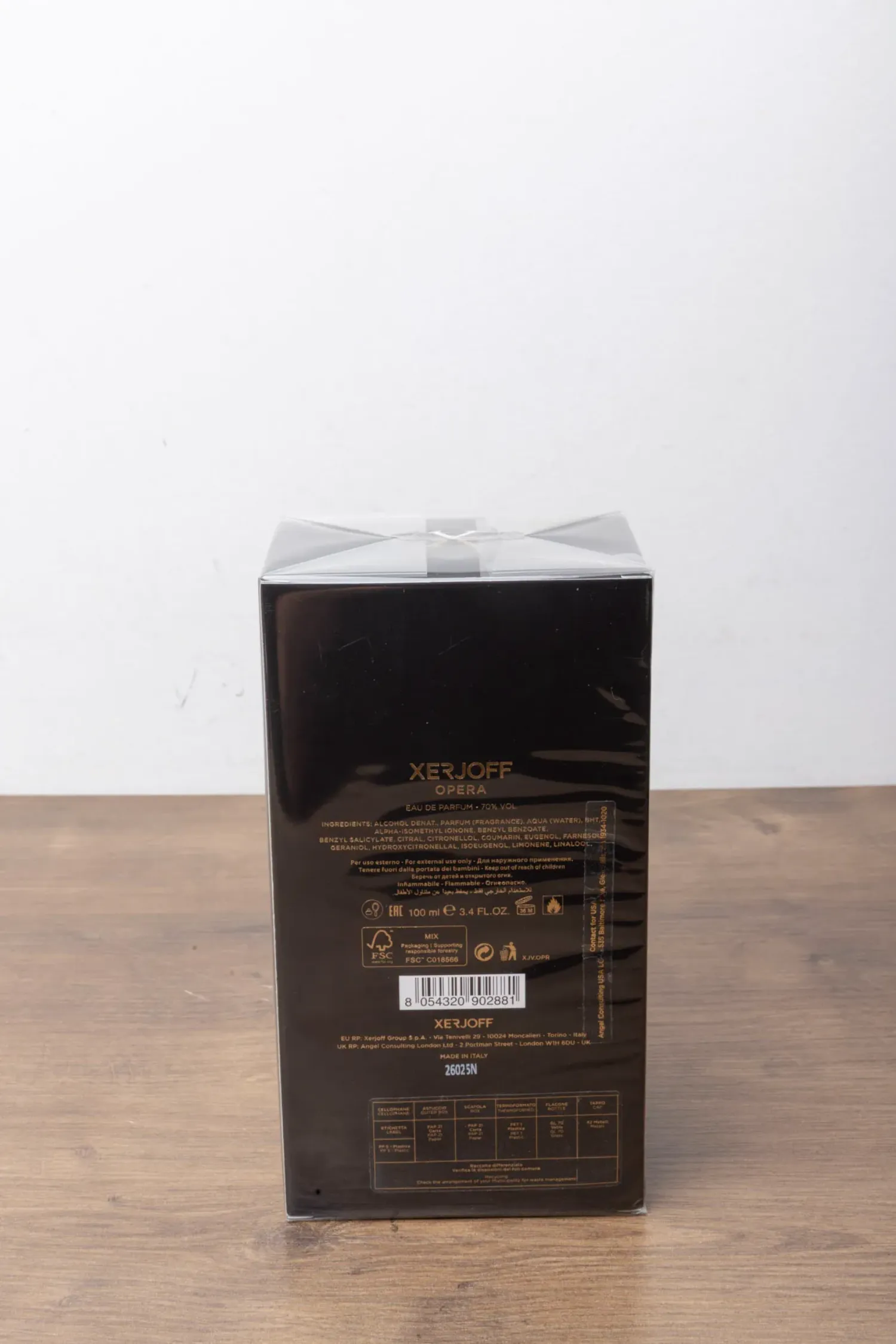 Foto 2 de Perfume Xerjoff Opera 100ml — único, Novo