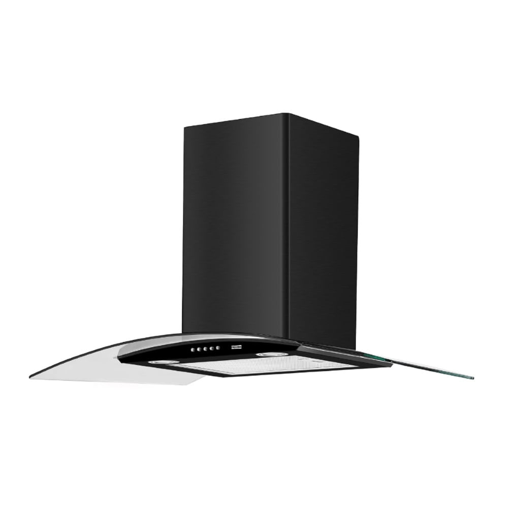 COIFA FRANKE CLASSIC DE PAREDE EM AÇO INOXIDÁVEL PRETO 90CM 220V 18803
