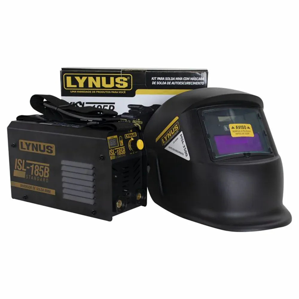 Kit de Solda KISL-185B Standard TIG/MMA Biv Lynus