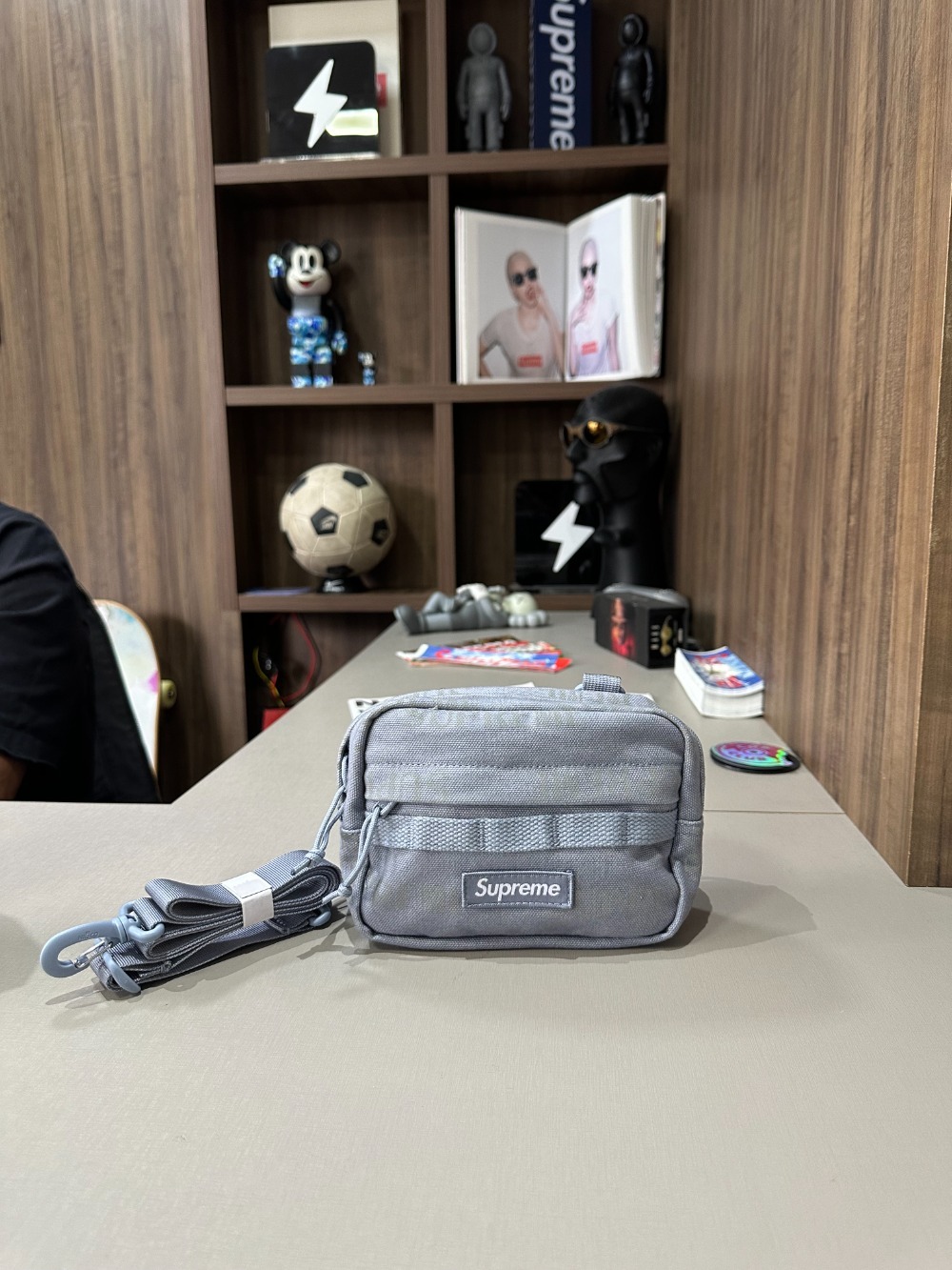 Mini Shoulder Bag Supreme Light Blue FW26-W1 — único, Novo