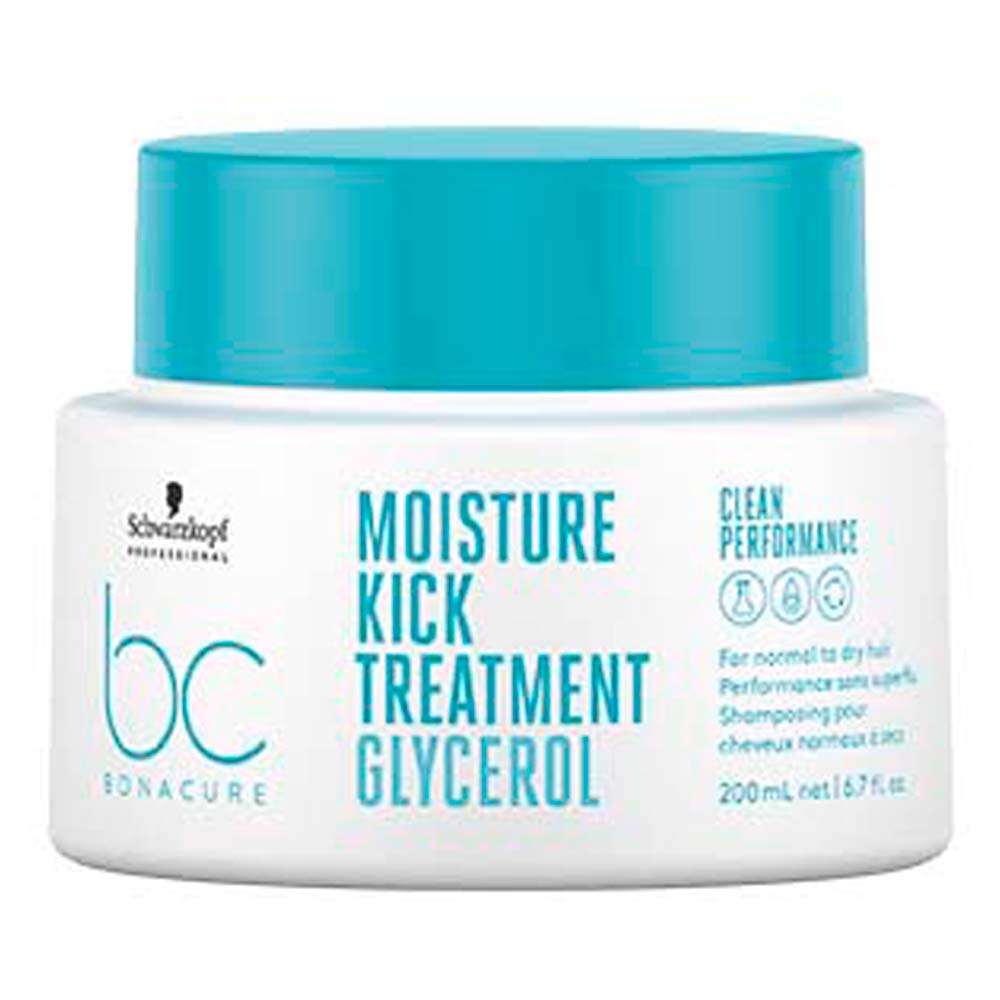 Schwarzkopf BC Clean Performance Moisture Kick Máscara — 200ml