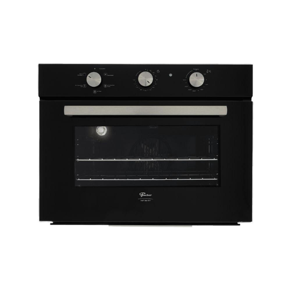 Forno Elétrico Infinity Embutir 50L Com Air Fryer Preto Fischer 220V