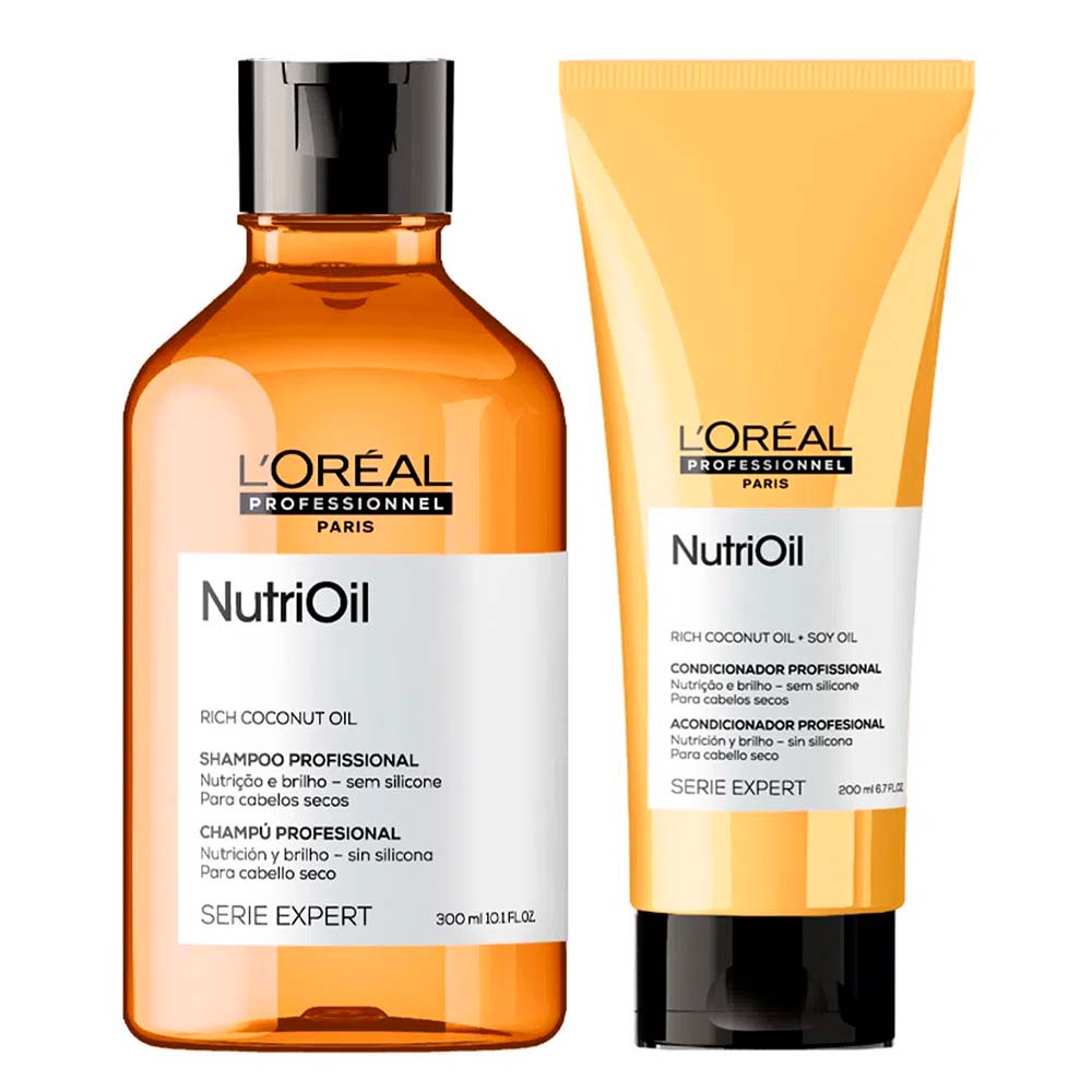 L’Oréal Professionnel NutriOil Kit - Shampoo + Condicionador — Kit