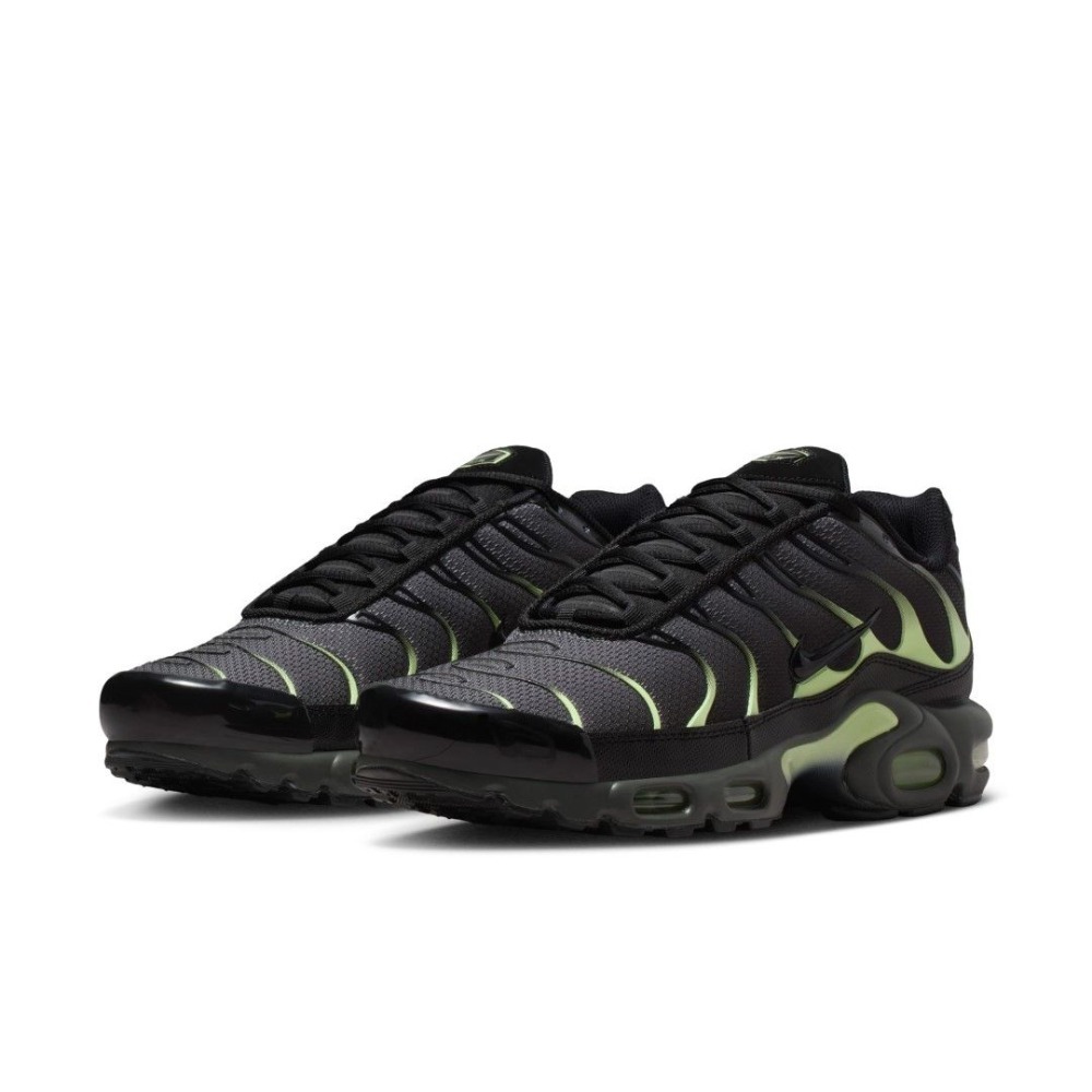 Nike Air Max Plus Iron Gray Light Liquid Lime Black — 39 / 39.5 / 40 / 40.5 / 41 / 42 / 42.5 / 43 / 44, Novo