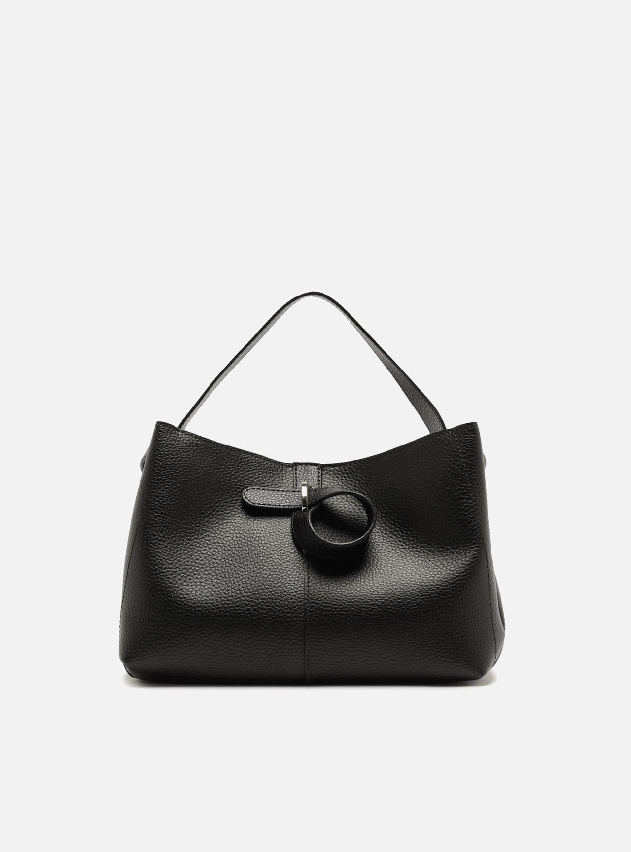 Bolsa Tote Preta Média Laço