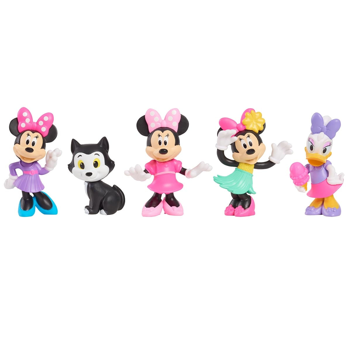 Foto 3 de 5 Bonecos Minnie (3), Pata Margarida e Fígaro - Disney Jr.