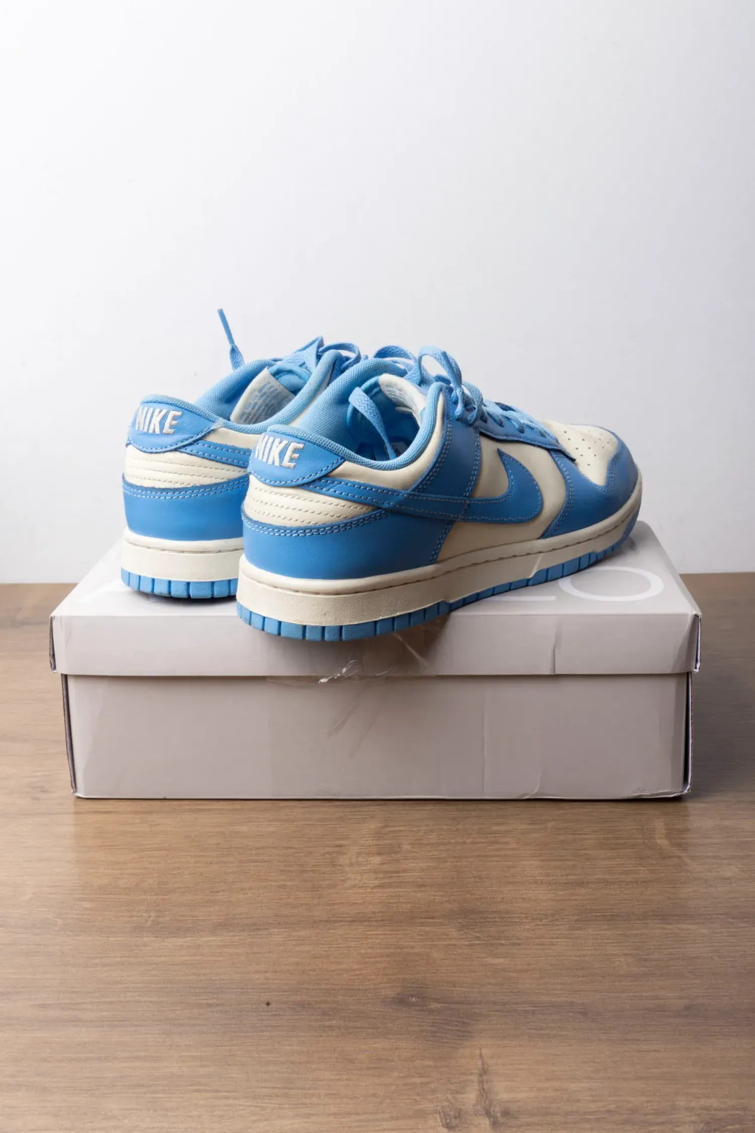 Foto 2 de Nike Dunk Low GS Silver Sail Light Photo Blue — 40, Usado