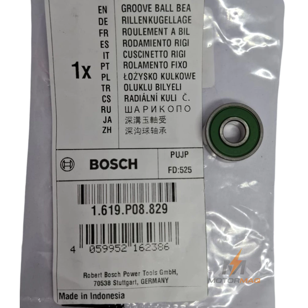 Foto 2 de ROLAMENTO DE ESFERAS 607 COD1619P08829 ORIGINAL BOSCH