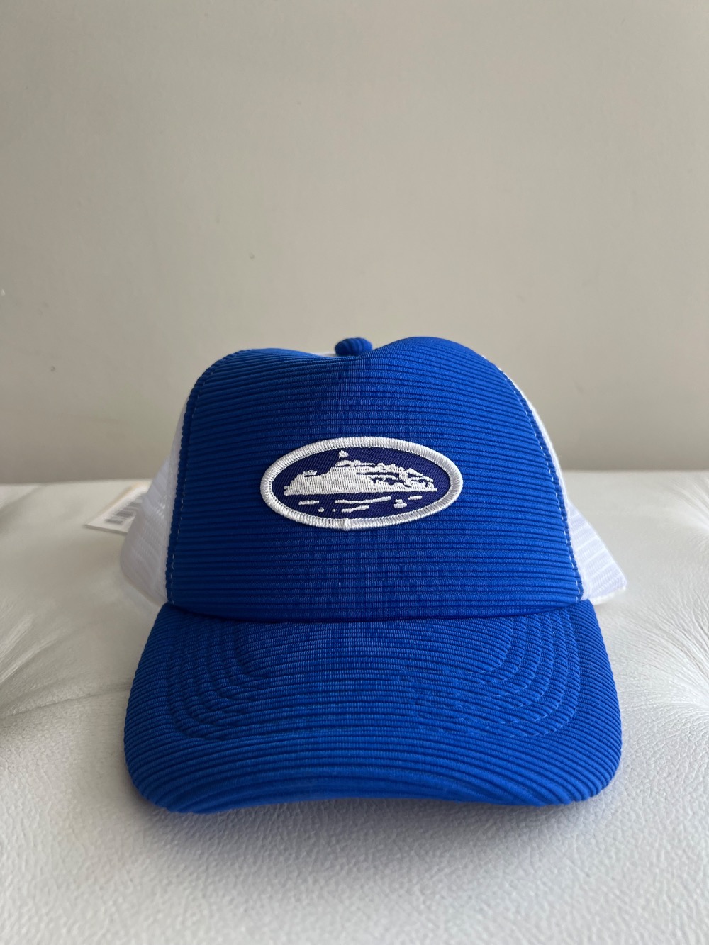 Boné Corteiz Short Peak Trucker Royal Blue — Único, Novo