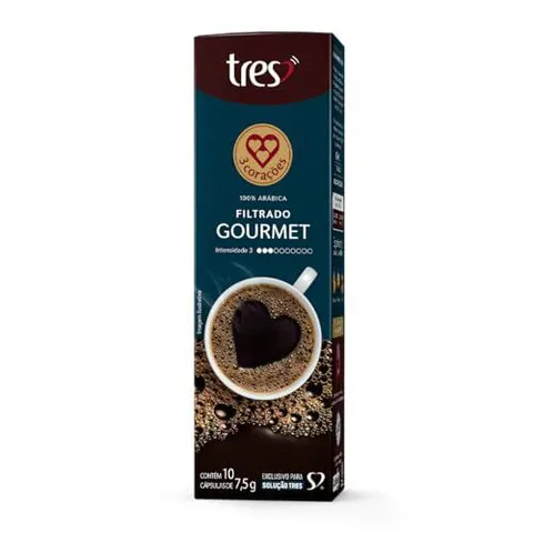[REC] Cápsula Café Gourmet TRES 10 unid