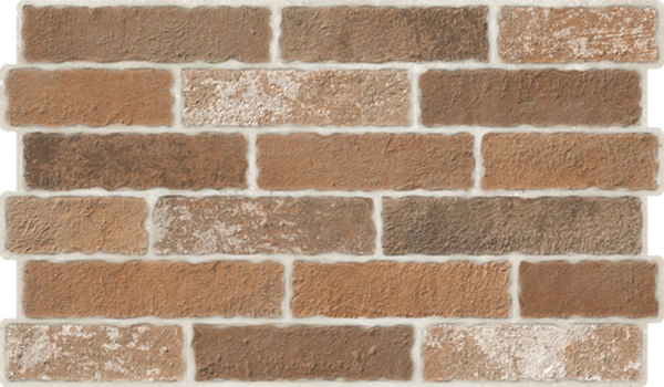 Piso Connect 34X58 Brick Red Cx1,52M2 Embramaco
