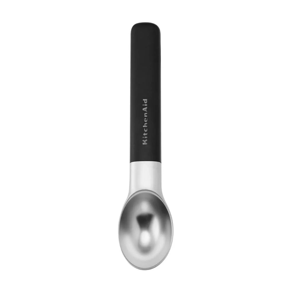COLHER DE SORVETE KITCHENAID FORMA DE CONCHA EM ZINCO PRETO KHH117OHOBEG