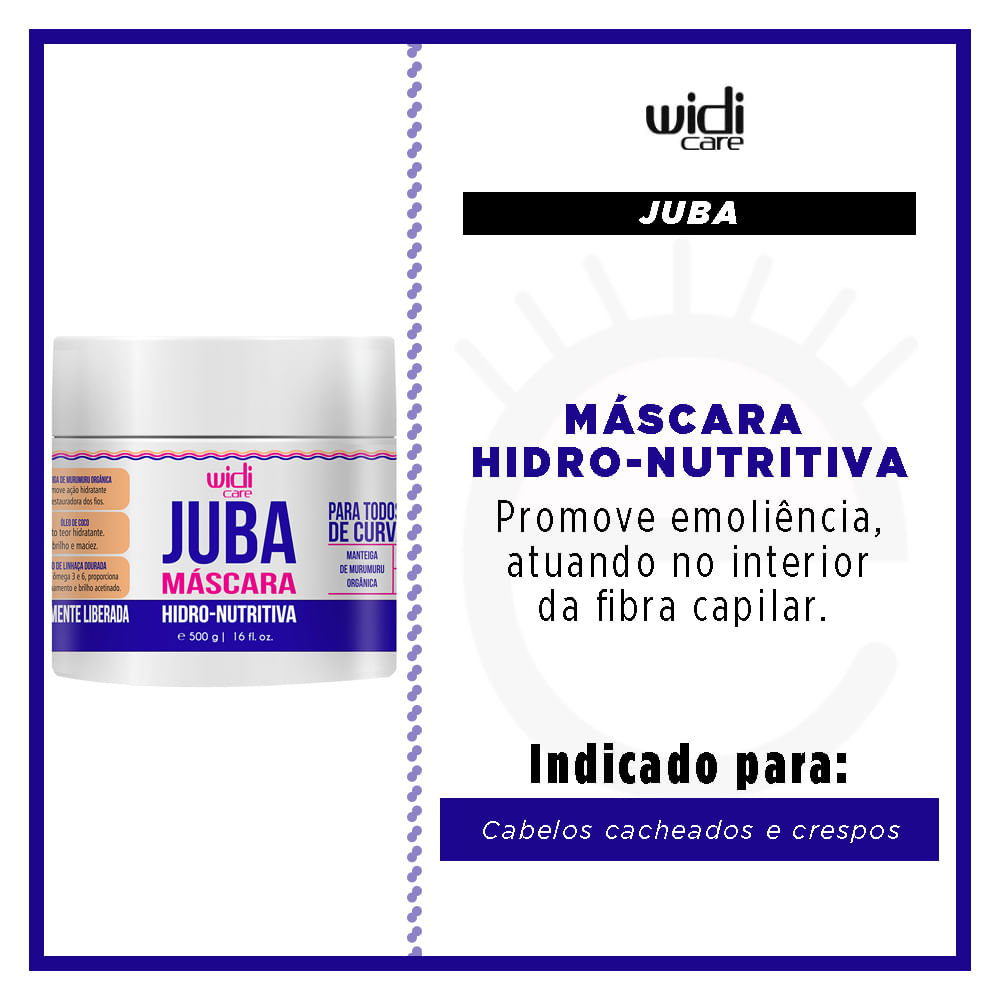 Foto 2 de Widi Care Juba - Máscara Hidro-Nutriva — 500g