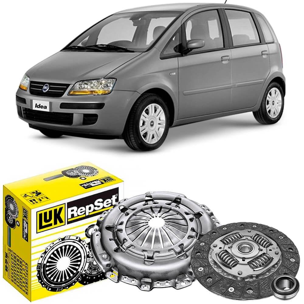 Foto 2 de Kit Embreagem Idea 1.4 2012 2013 2014 2015 2016 Luk