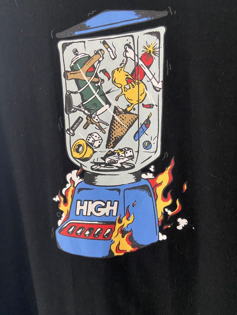 Foto 2 de XLarge x High Company Camiseta Monkey Black — M, Usado