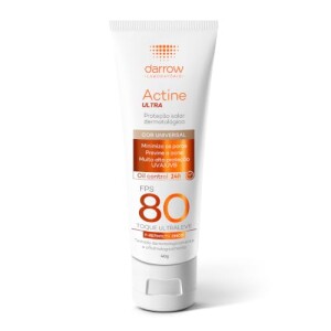 Darrow Actine - Protetor Solar Ultra Fps80 - Cor Universal Cor: Branco