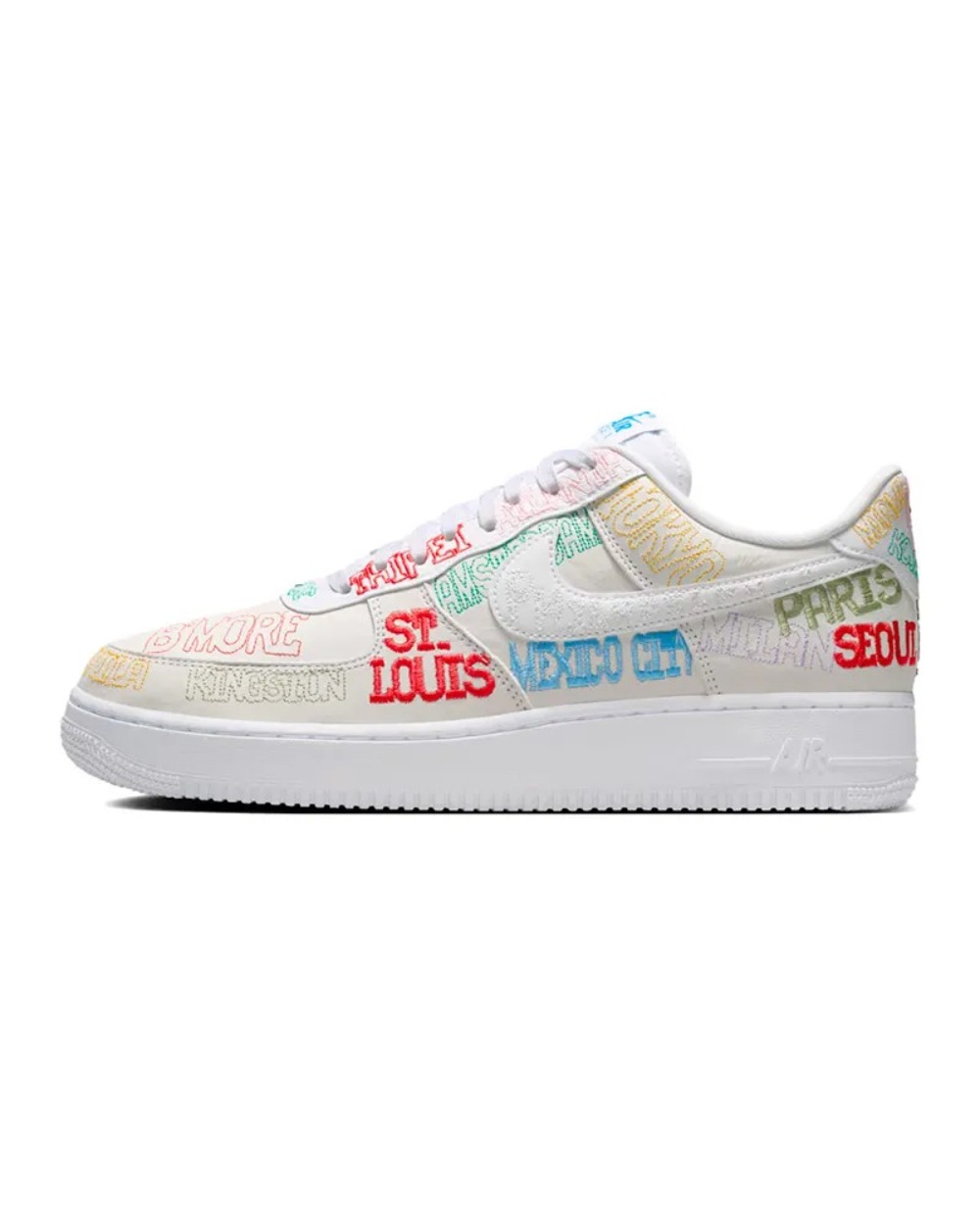 Nike Air Force 1 Low GS World Tour White — 34 / 35 / 36 / 37 / 38, Novo