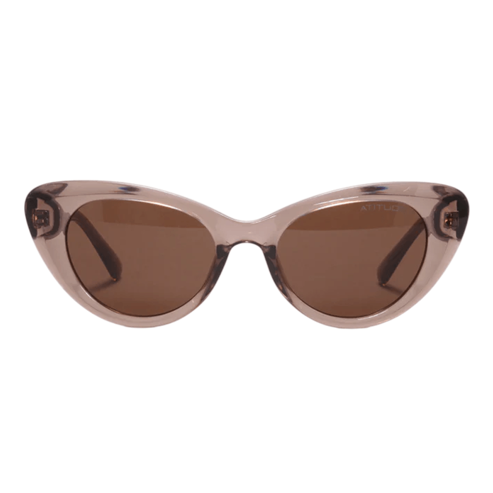 Óculos de Sol Atitude AT8247 Feminino Gatinho Acetato Marrom