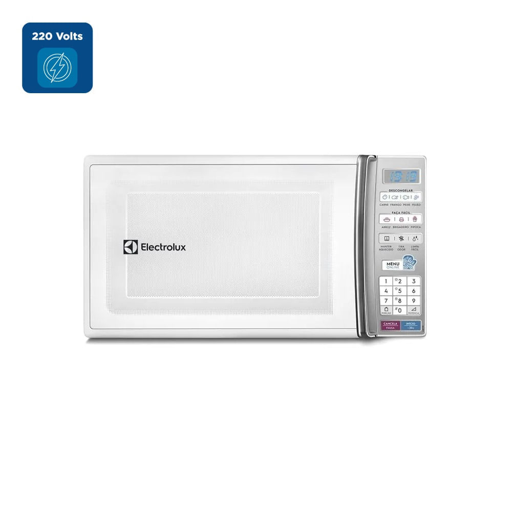 Foto 2 de Micro-ondas Electrolux Branco 27 Litros MB37R – 220 Volts